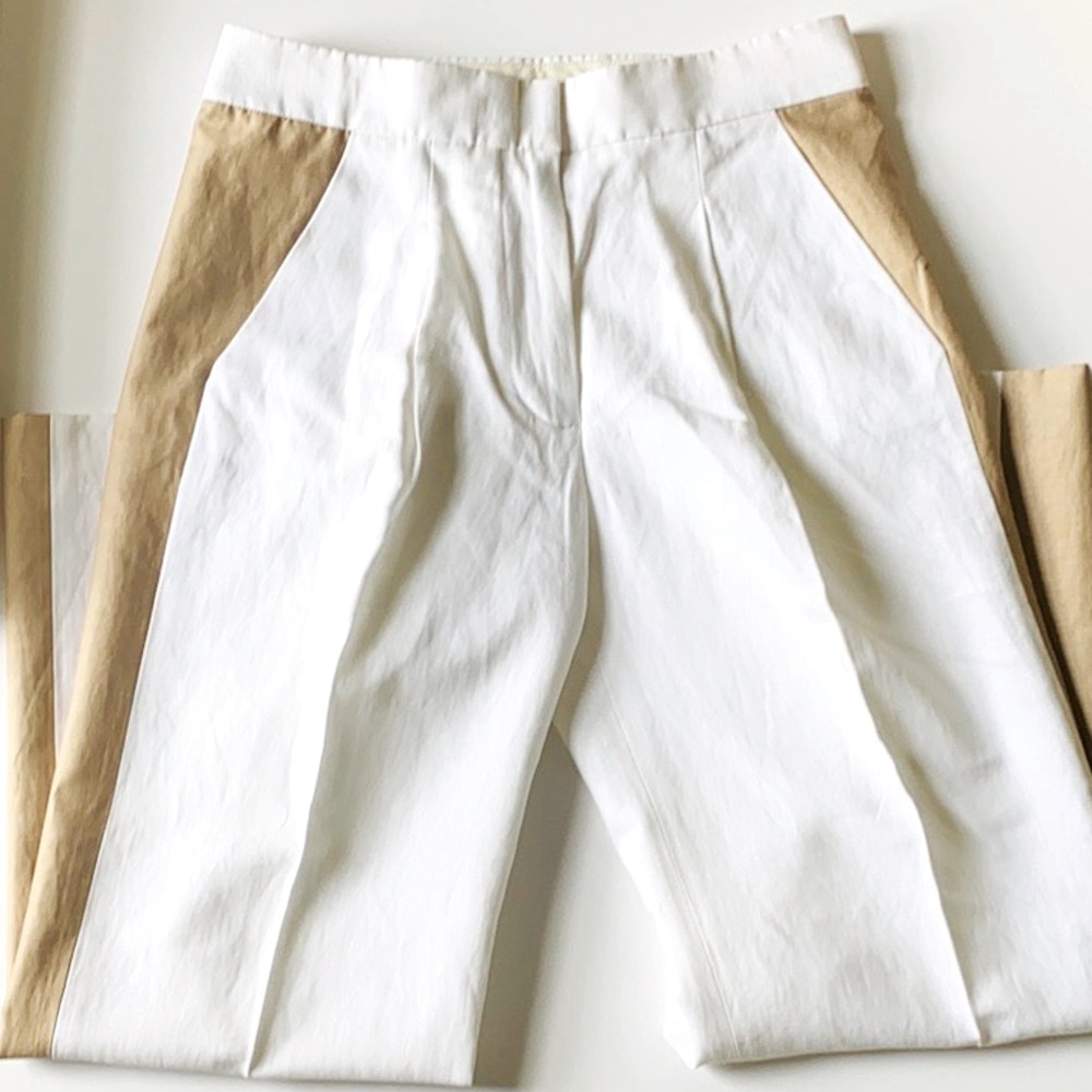 J. Crew Collection Wide Leg Trouser
